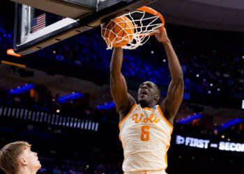 Tennessee basketball's DeWayne Brown