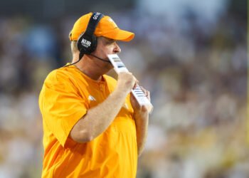 Tennessee football head coach Josh Heupel