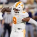 Mariyon Dye #9 of the Tennessee Volunteers