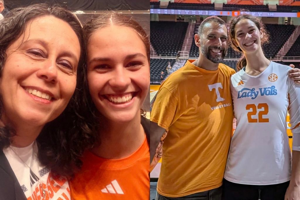 Jolene Oddo and parents