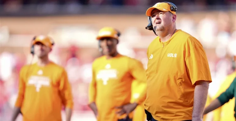Tennessee head coach Josh Heupel