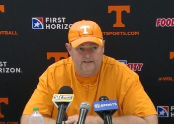 Tennessee head coach Josh Heupel